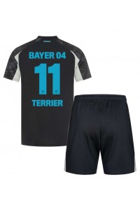 Bayer Leverkusen Martin Terrier #11 Babytruitje 3e tenue Kind 2024-25 Korte Mouw (+ Korte broeken)